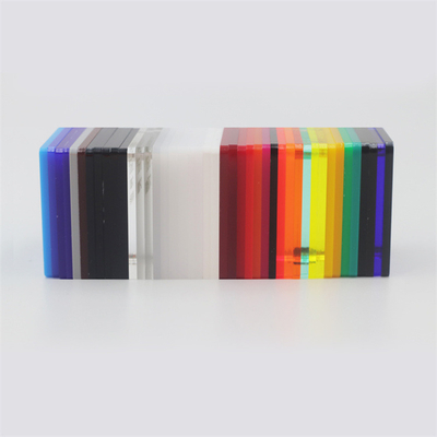 Eco-friendly Factory Custom Colored Block Clear Solid Acrylic Wholesale Round Clear Acrylic Solid